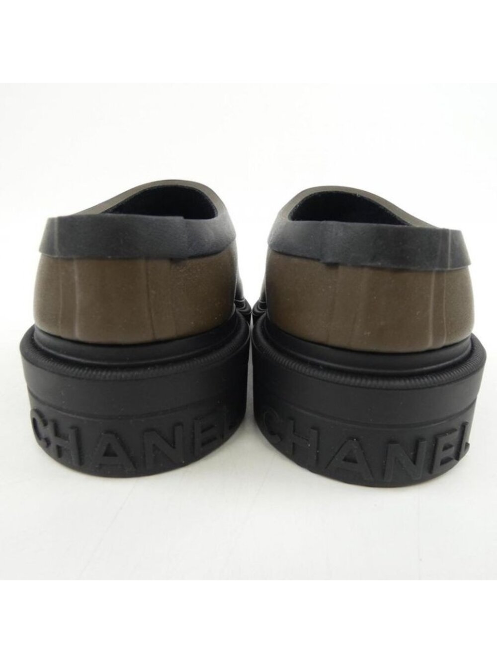 Chanel Rain Shoes Brown 38 - Picture 5 of 6